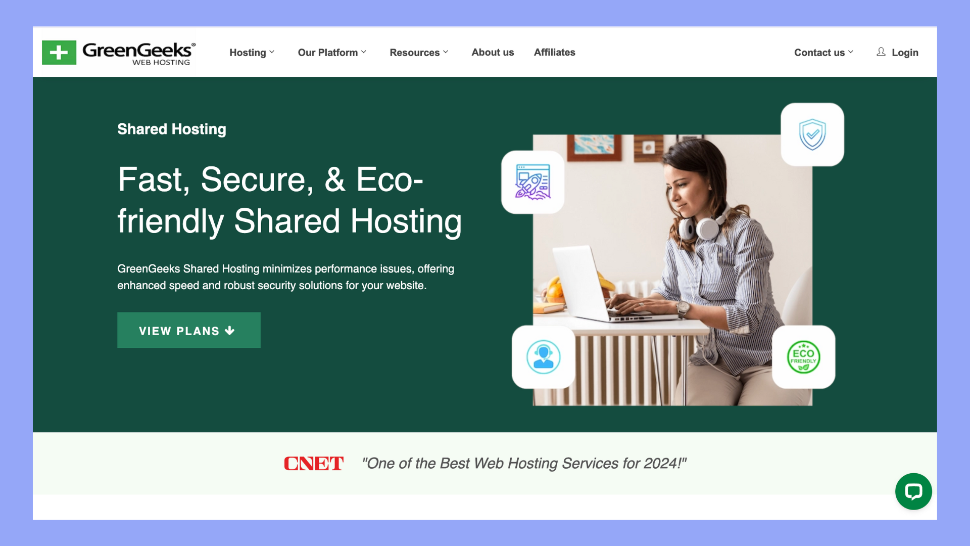 best shared hosting for wordpress - greengeeks