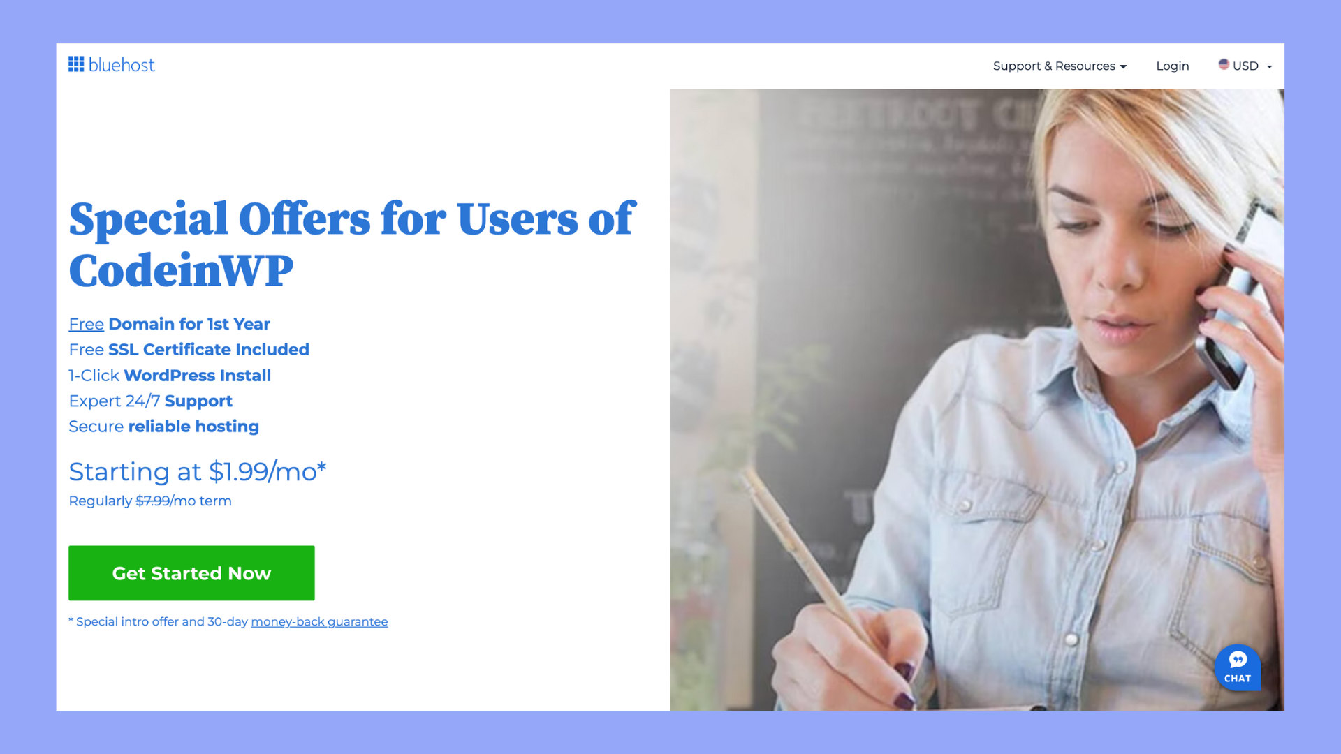 best shared hosting for wordpress - bluehost