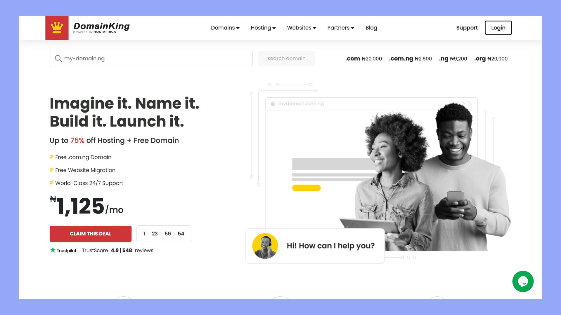 Domainking - best web hosting in Nigeria