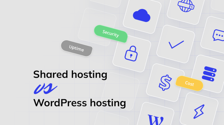 shared hosting vs wordpress hosting