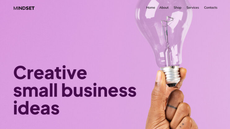 Discover tons of creative business ideas in this inspirational guide.