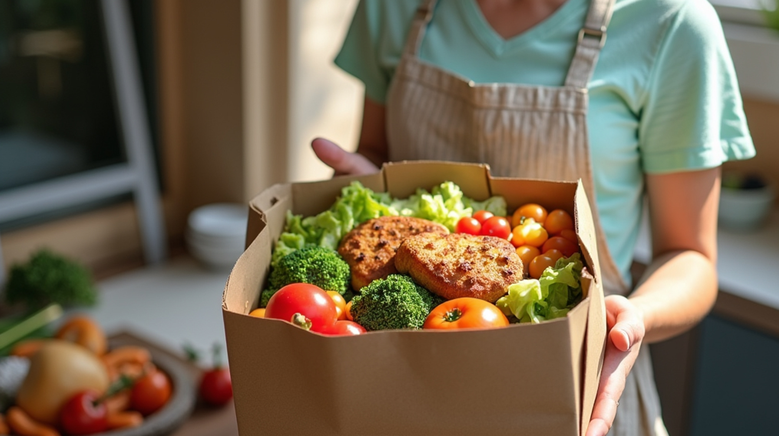 Healthy meal delivery business