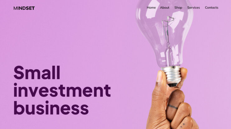 small investment business