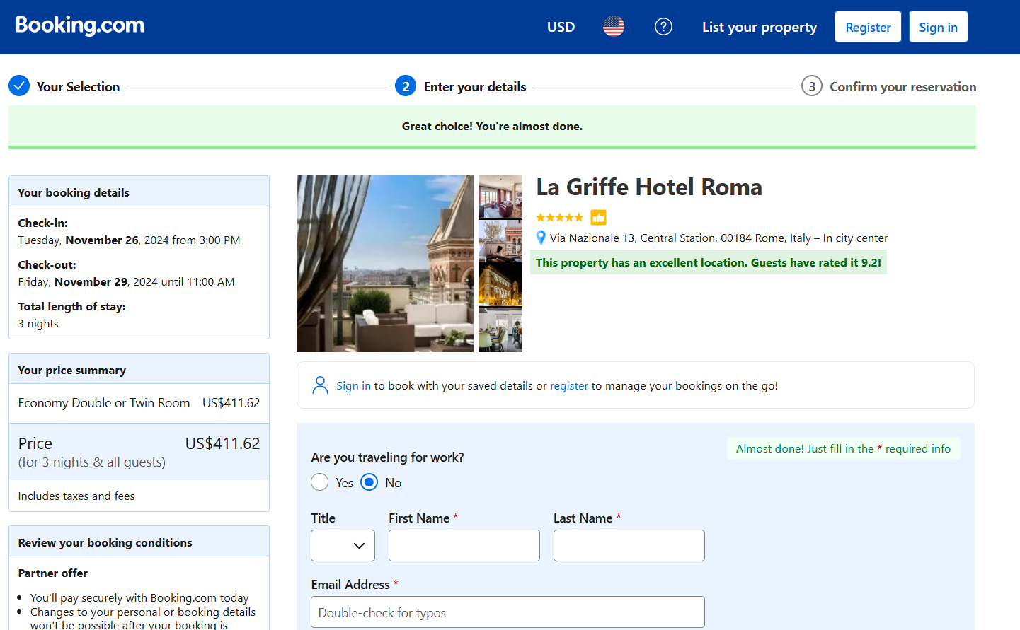 ecommerce checkout page design