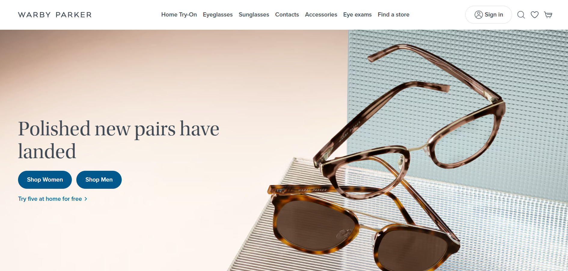 ecommerce landing page design