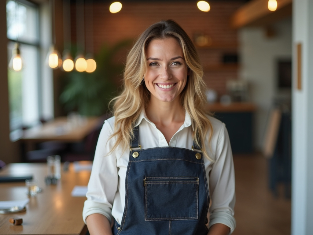 A woman who runs a small business.