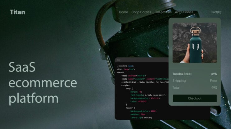 SaaS ecommerce platform