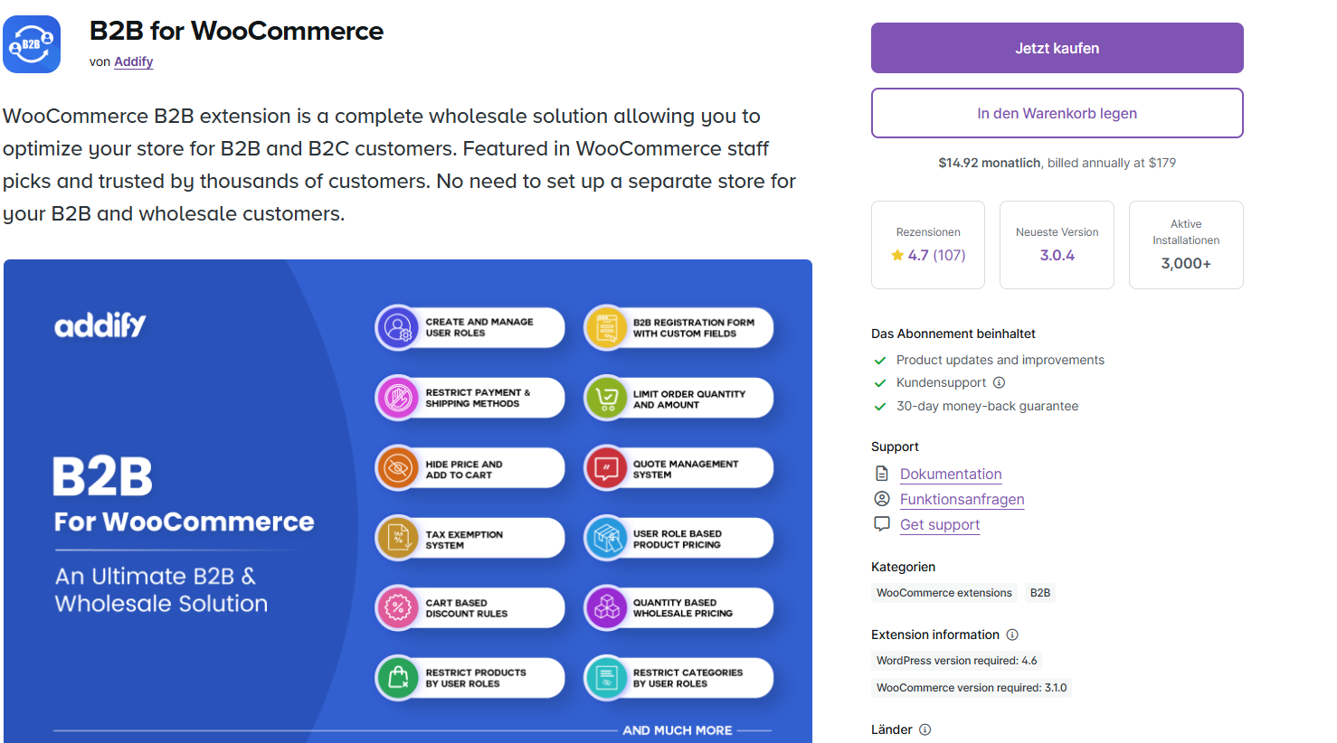 WooCommerce B2B