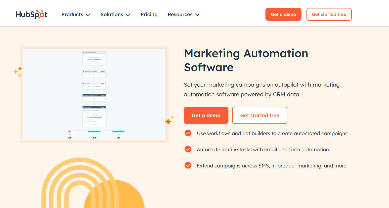 HubSpot website