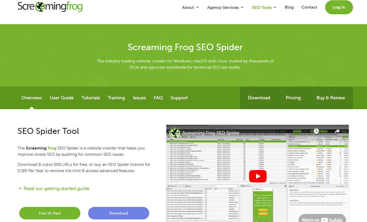 Screaming Frog SEO Spider