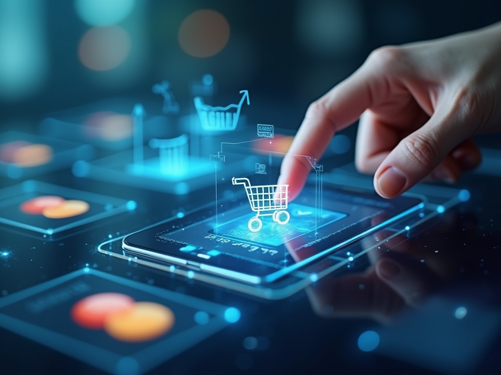 Making online purchases online and paying