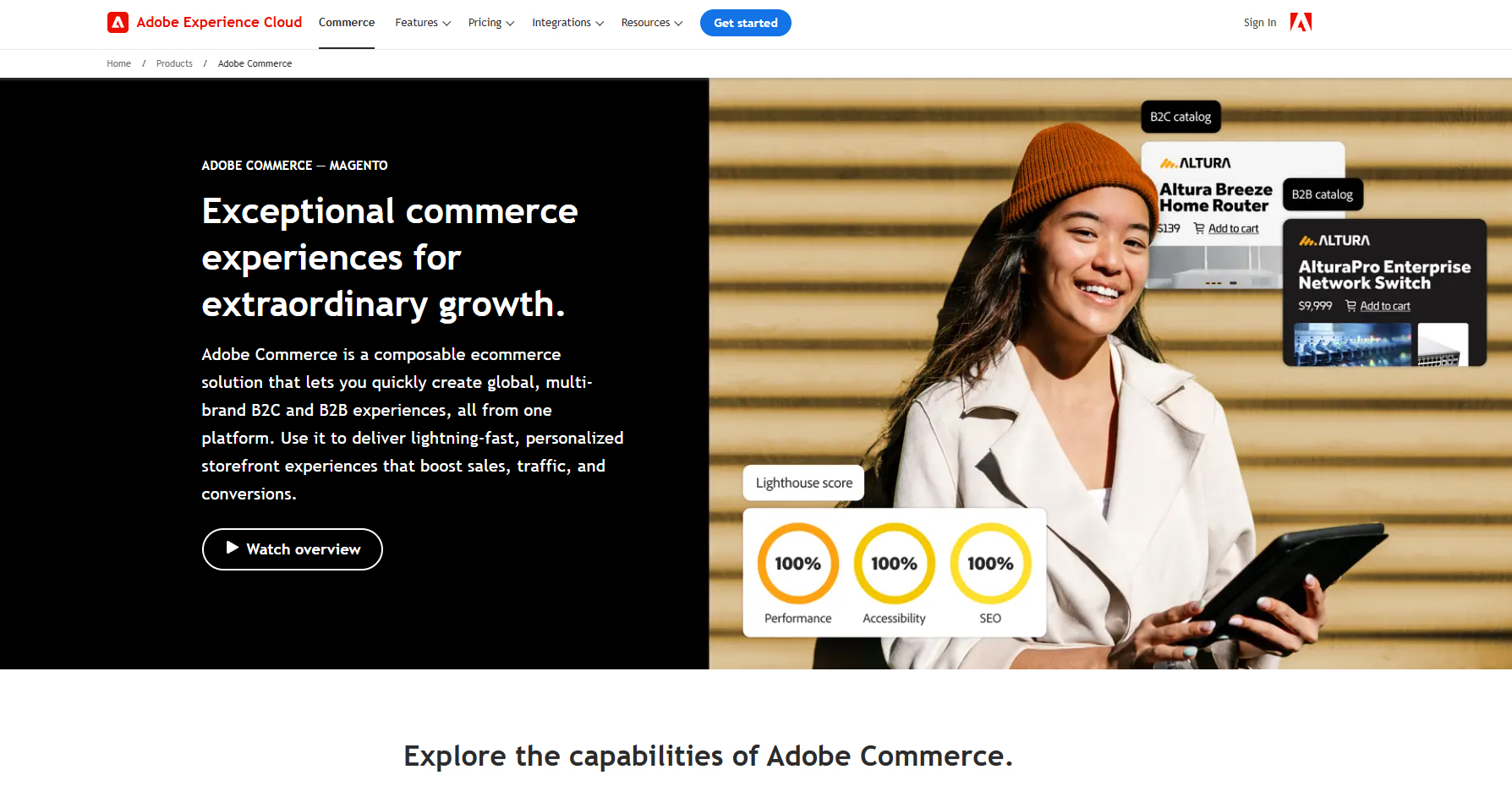 Adobe commerce, formerly magento