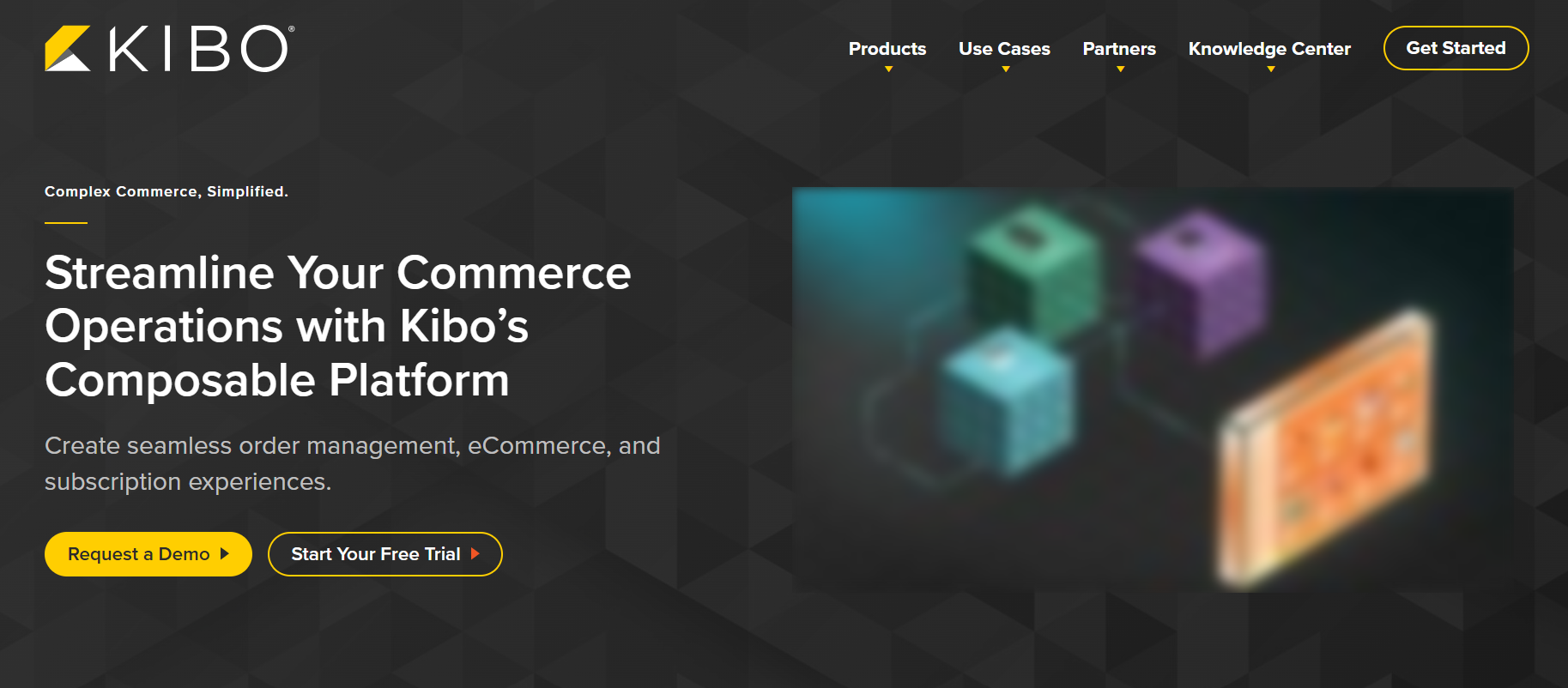 best ecommerce platform for small business - kibo