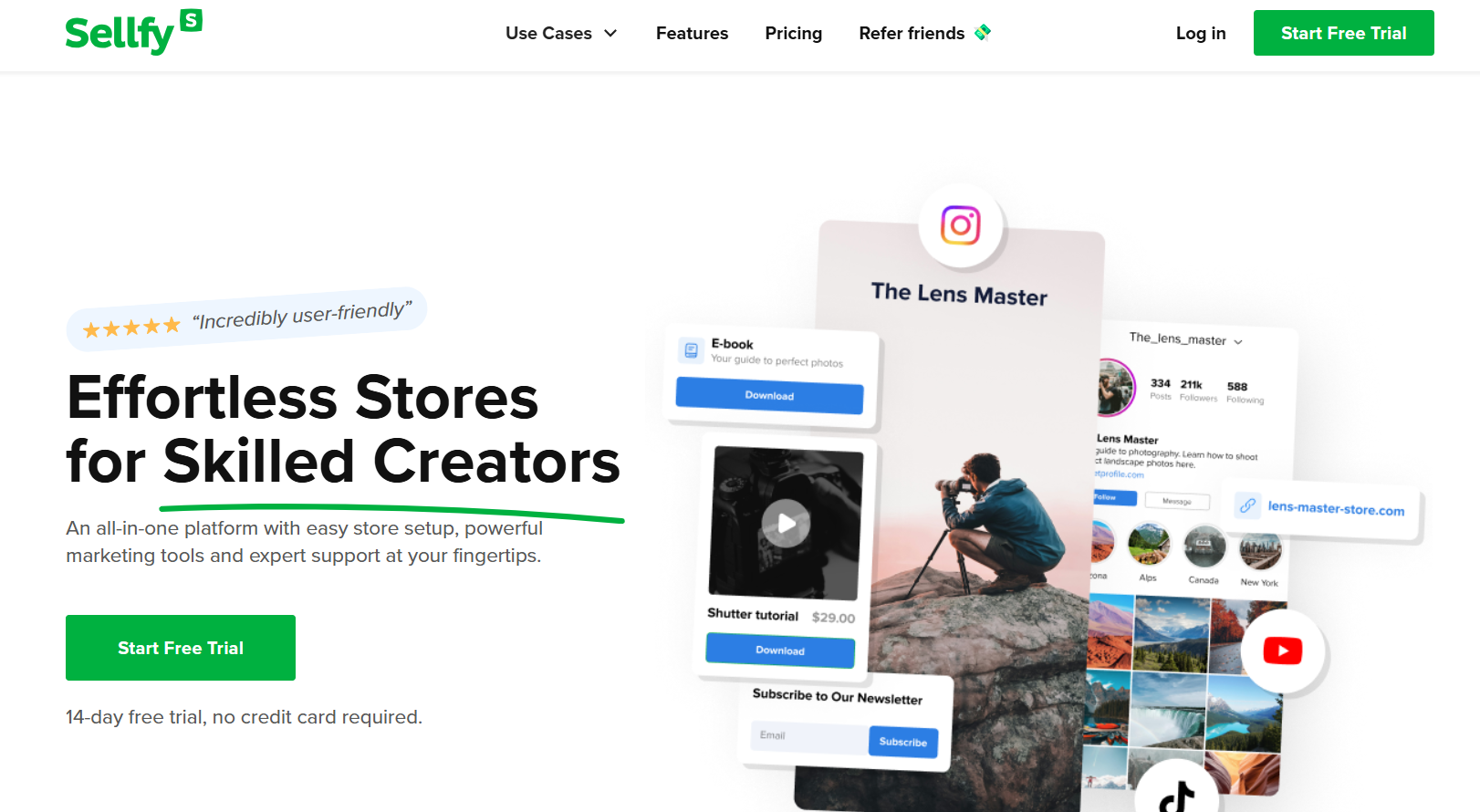 best ecommerce platform for small business - sellify