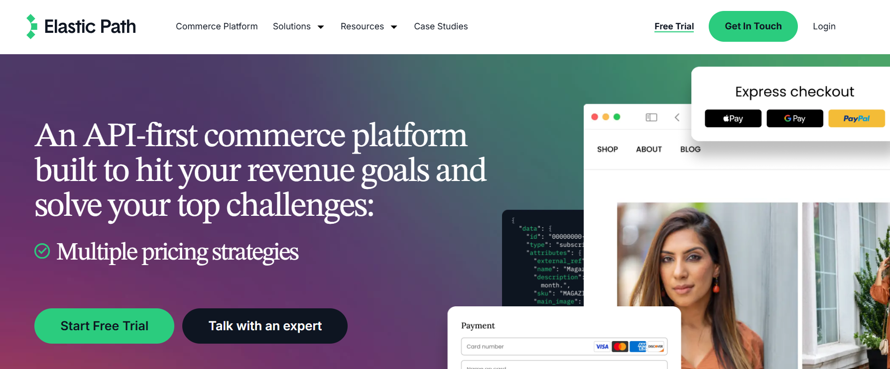 elastic path - enterprise ecommerce platform