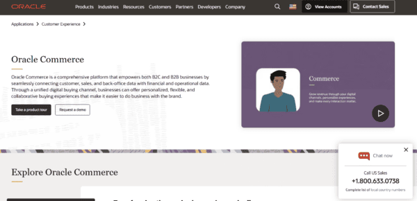 Oracle Commerce Platform Best Enterprise Ecommerce Platform | 10Web