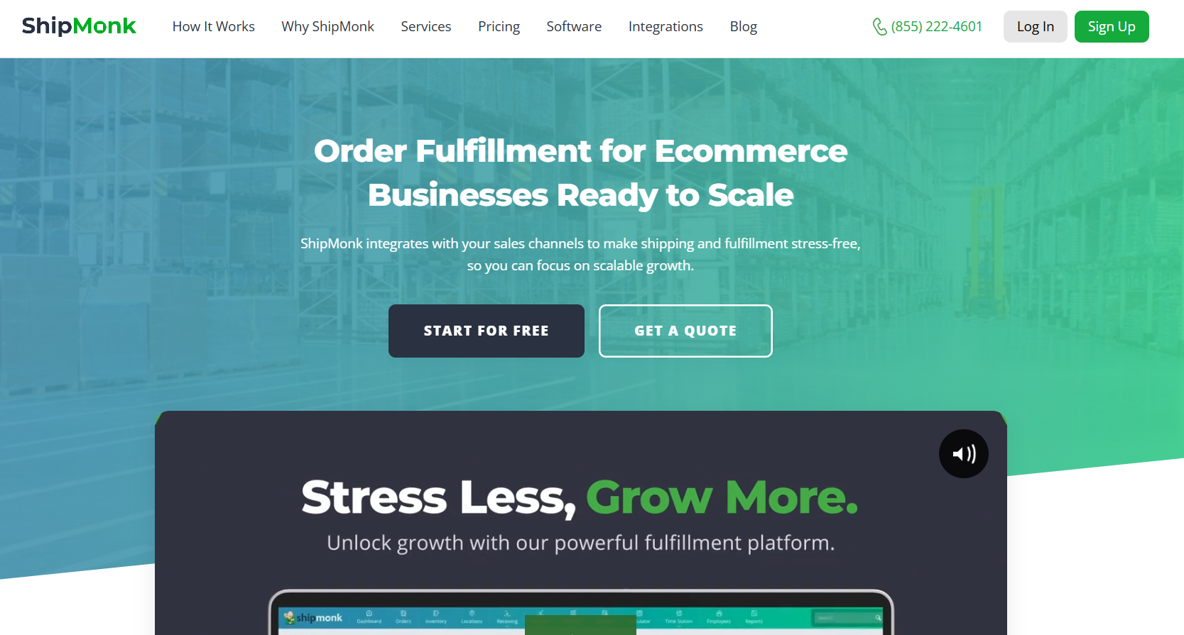 shipmonk. ecommerce inventory management software