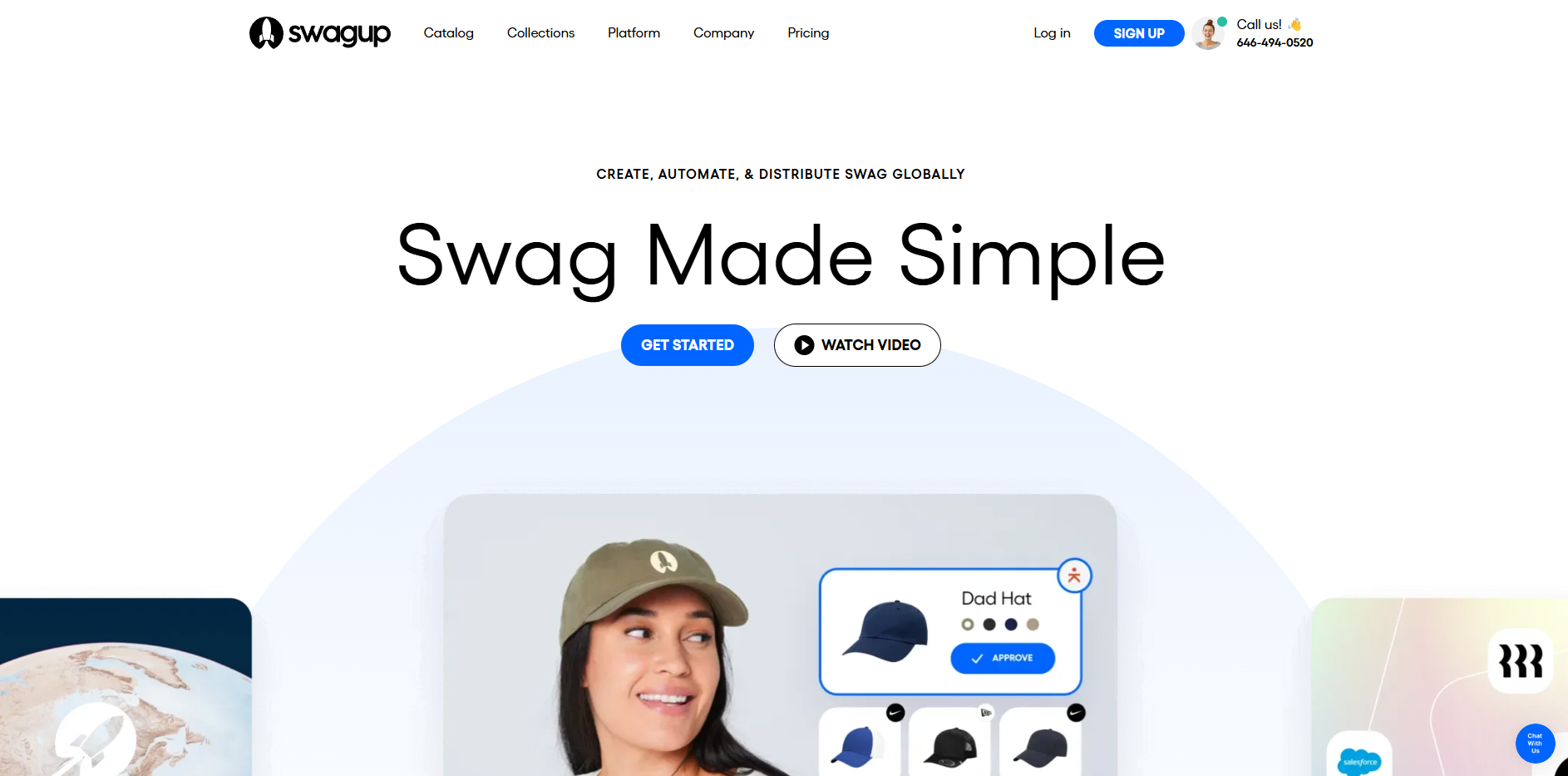 SwagUp's website