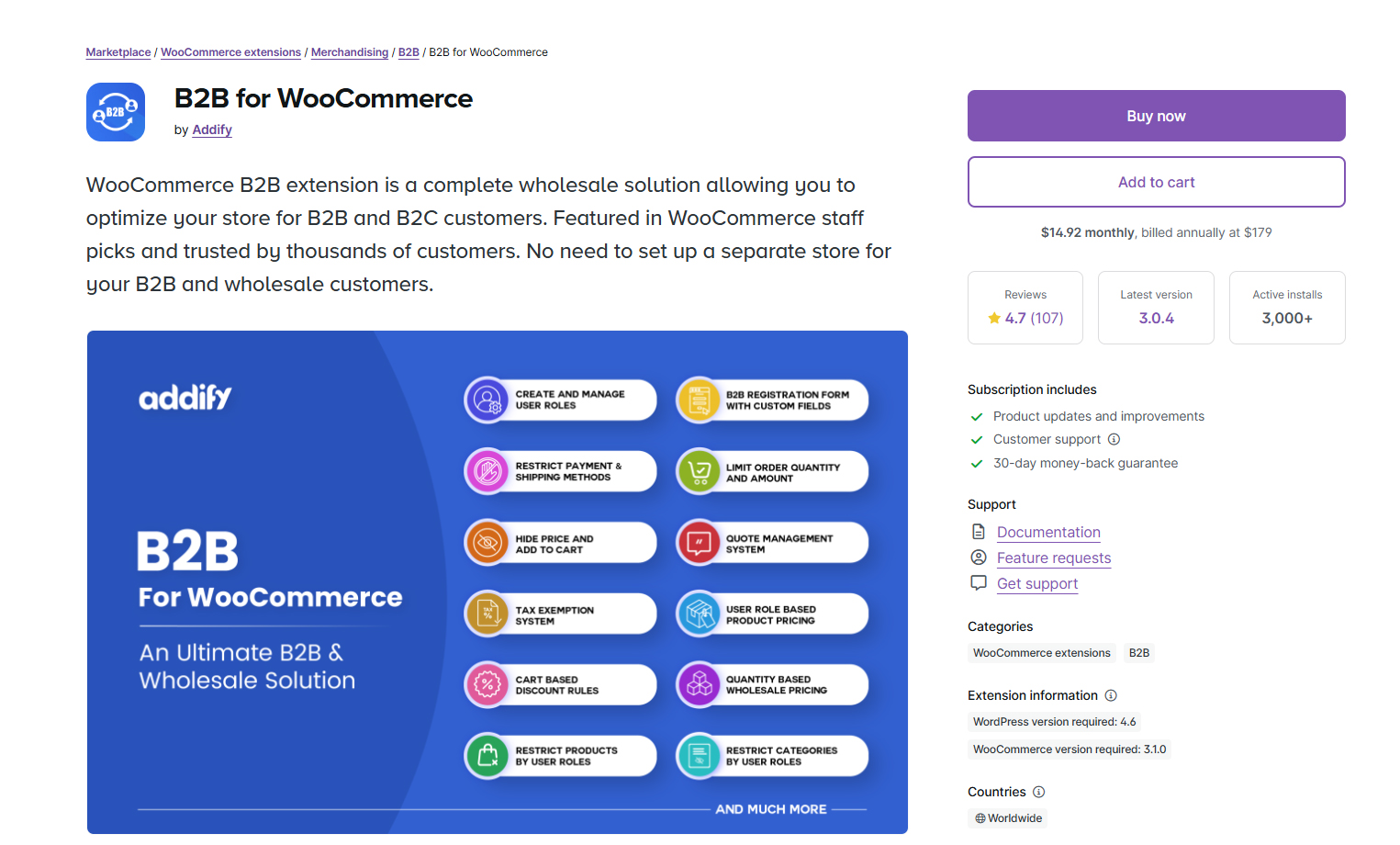 B2B for WooCommerce