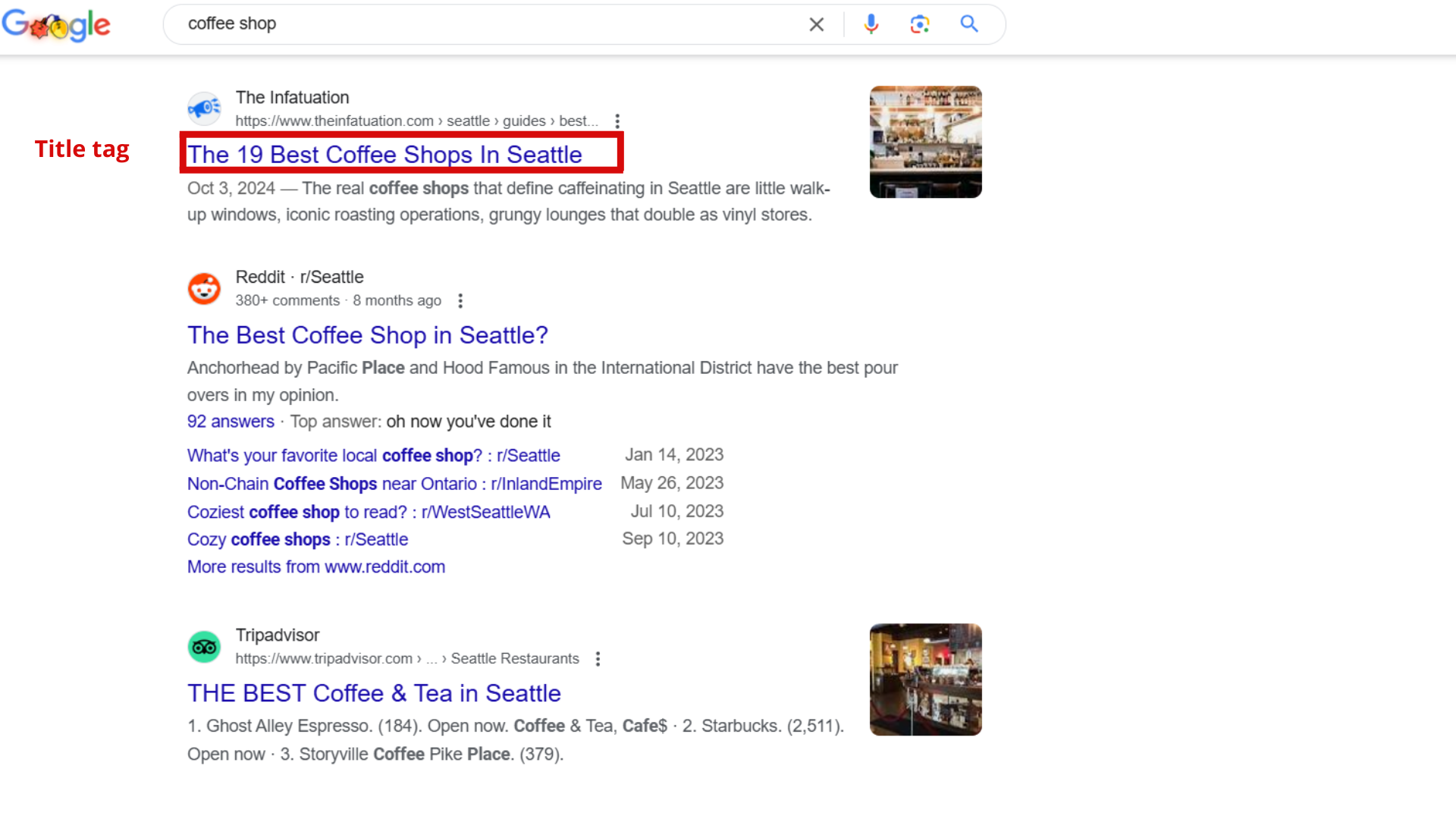 SEO title tags