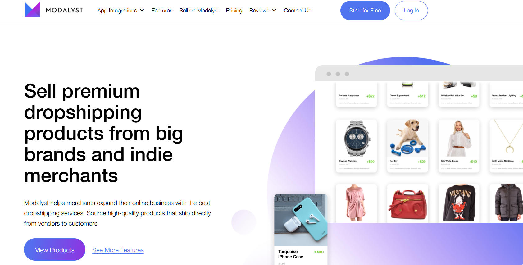 Modalyst luxury dropshipping
