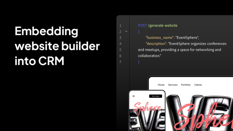 Featured image for Embedding Website Builder Into CRM: The Competitive Advantage in 2025 article