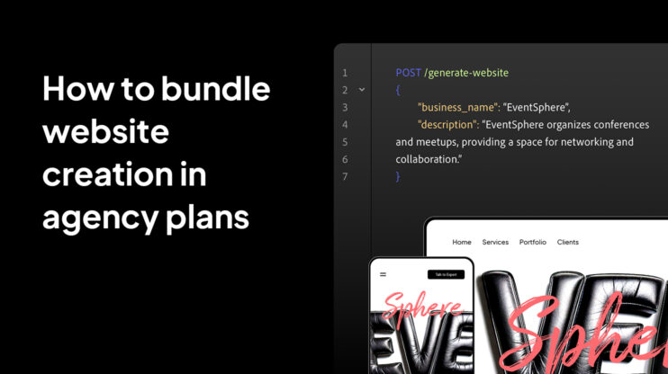 Featured image for How to Bundle Website Creation in Agency Plans article