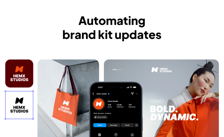 Automating brand kit updates