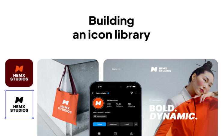 Building an icon library