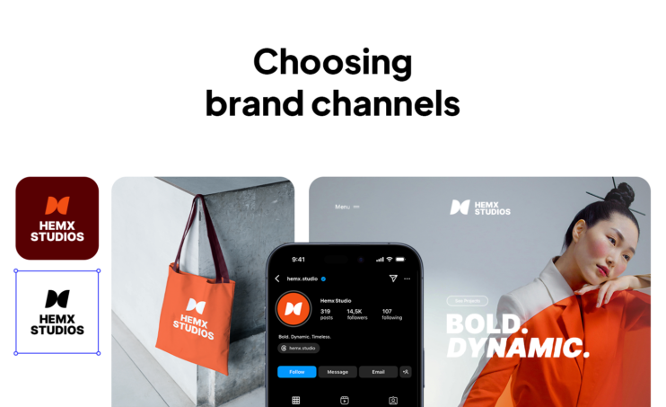 Choosing brand channels