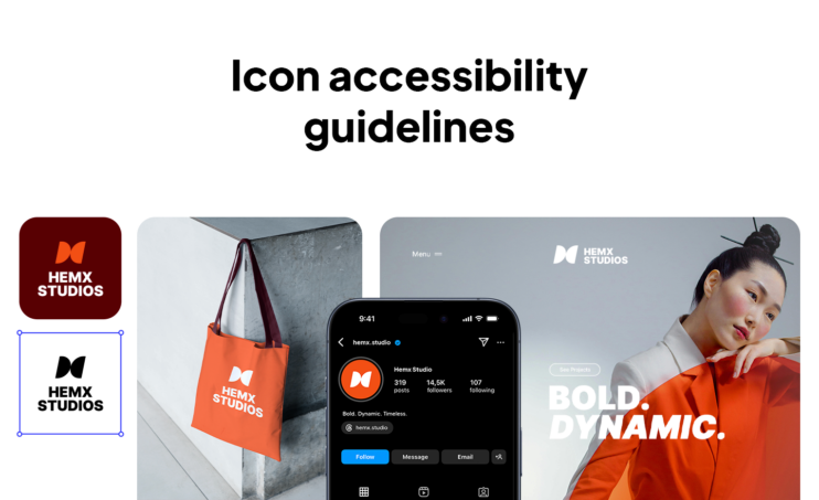 Icon accessibility guidelines