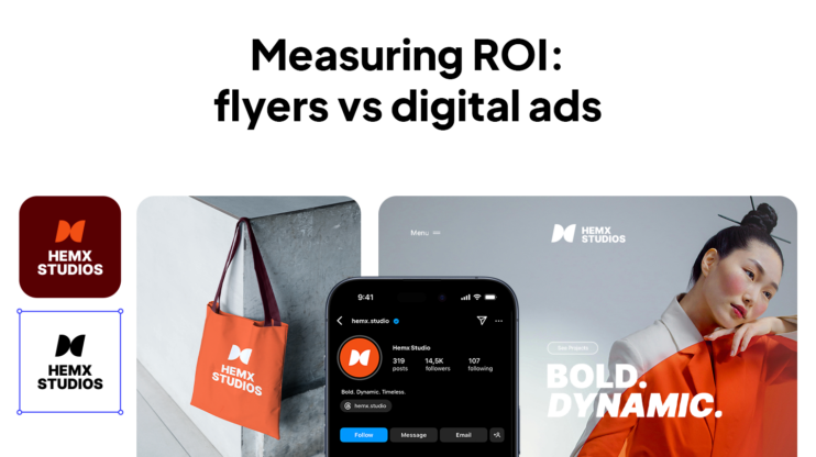 Featured image for How to measure ROI on printed flyers versus digital ads? article