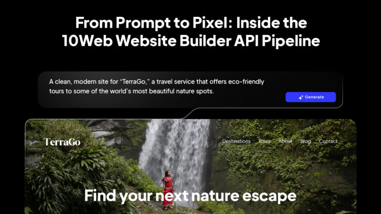 Inside the 10Web Website Builder API Pipeline