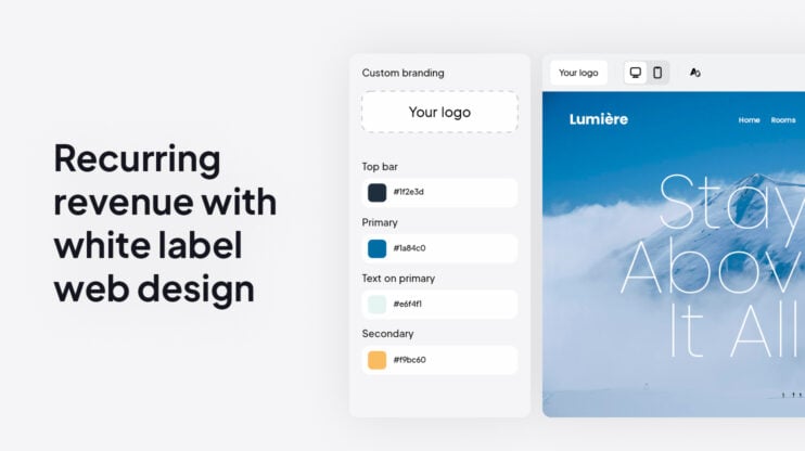 Featured image for White Label Web Design Services Explained: How Agencies Deliver More With AI-Powered Platforms article