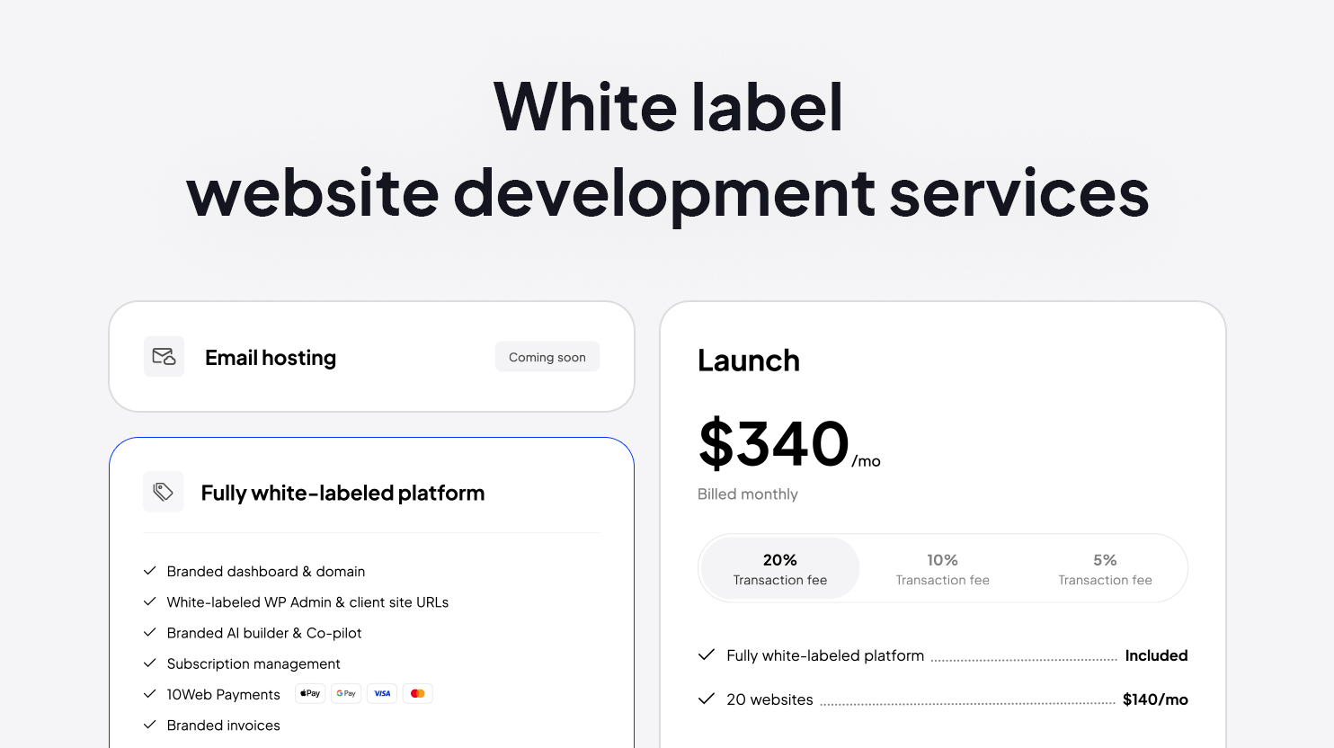 White Label Website Development Pricing Guide (2026): How to Choose the Right Model