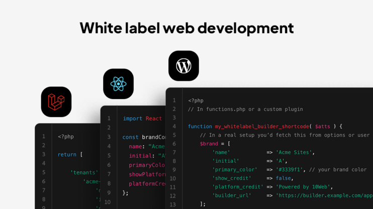 Featured image for How to Choose the Right Tech Stack for White-Label Web Development article