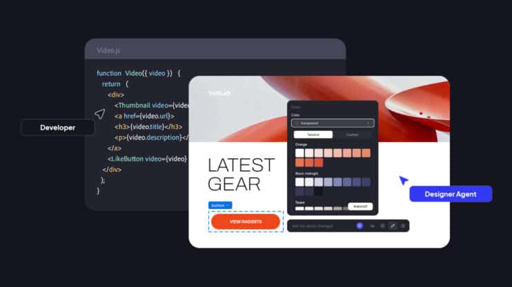 Featured image for Building a Visual Point-&-Click Editor on Top of Agent-Generated React: What it Takes article