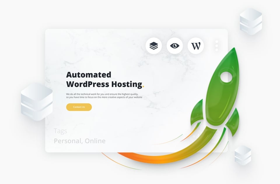 Host and Receive a 90+ PageSpeed Score, 
Automatically