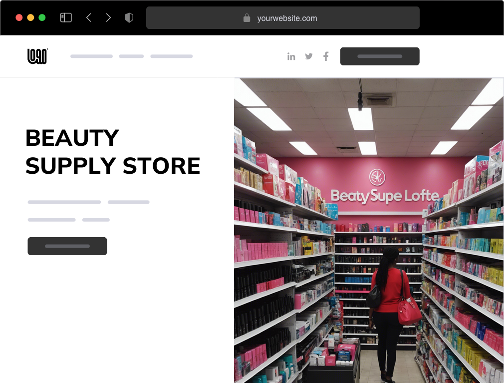 Beauty supply store sales