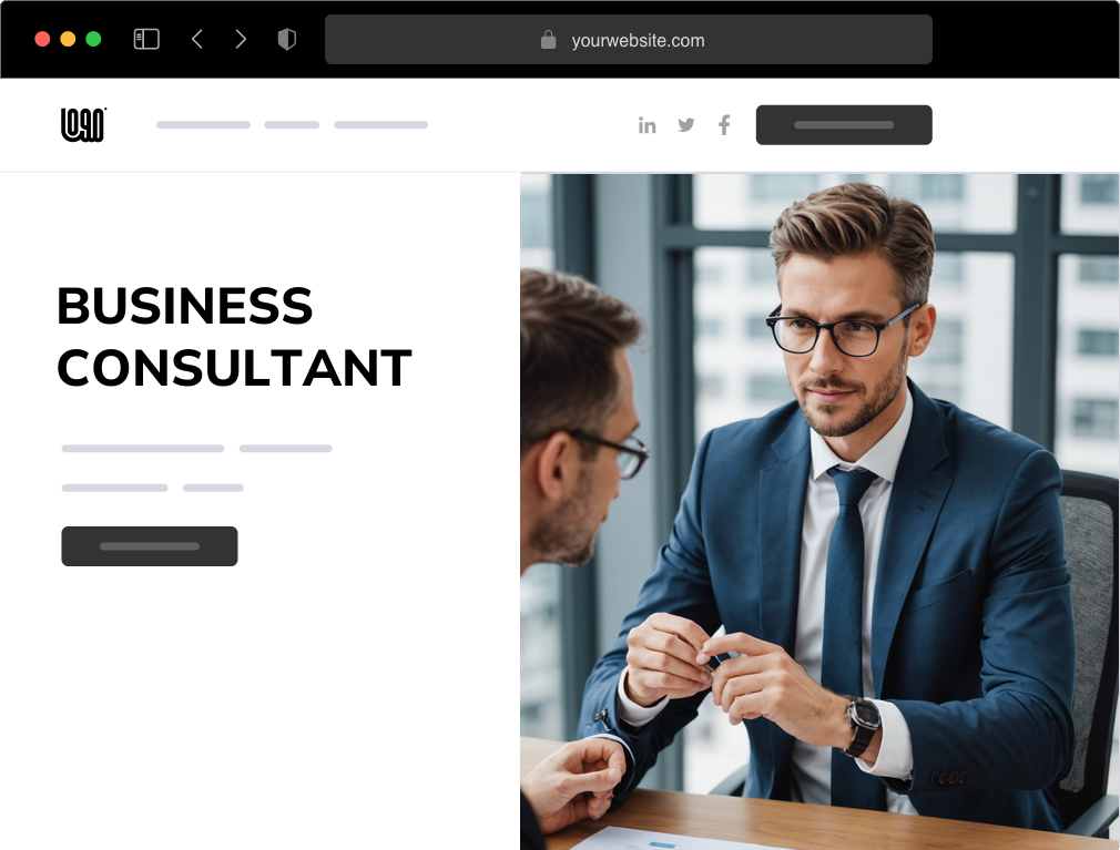 Create Your Business Consultant Webite With 10Web