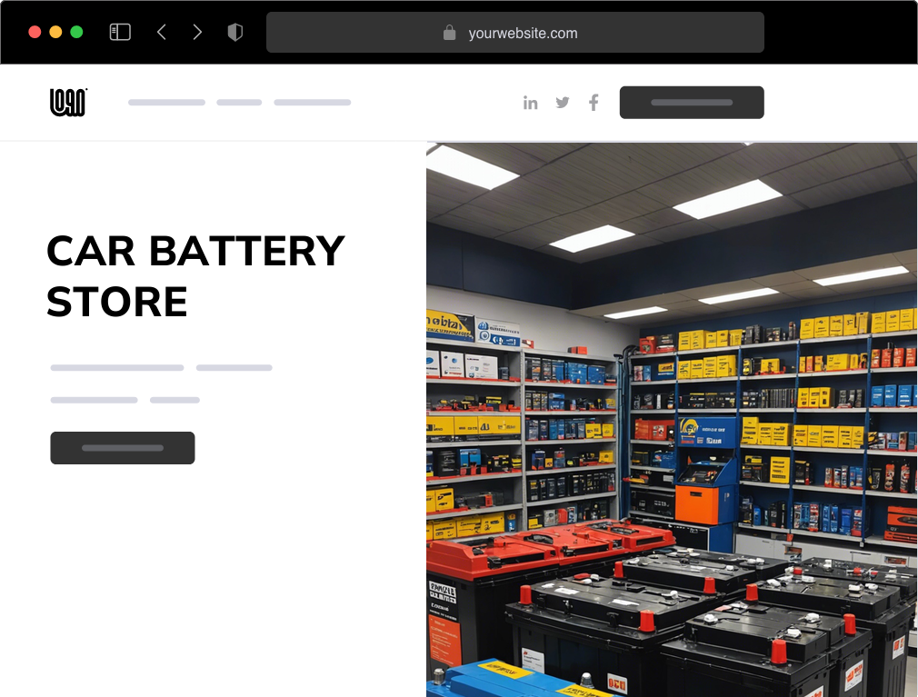 Battery website discount