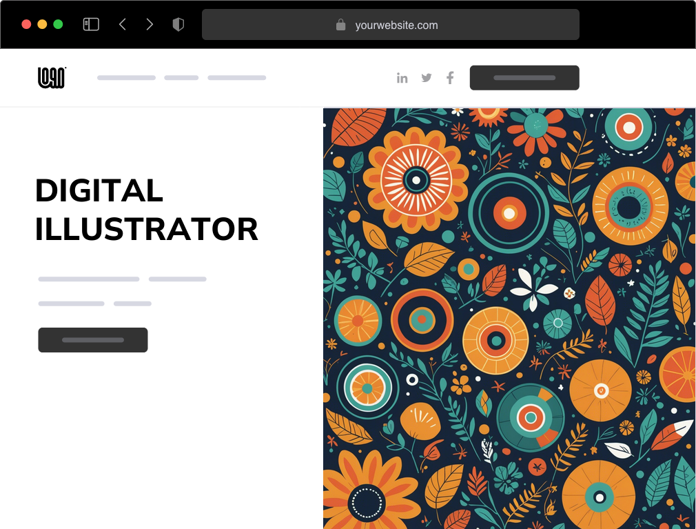 Create Your Digital Illustrator Site With 10Web