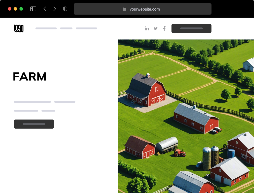 Ai farm website builder create customize succeed