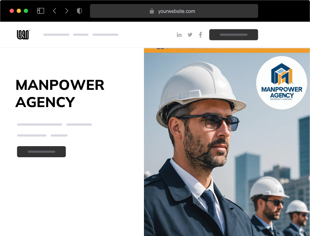 Create Your Manpower Agency Site With 10Web