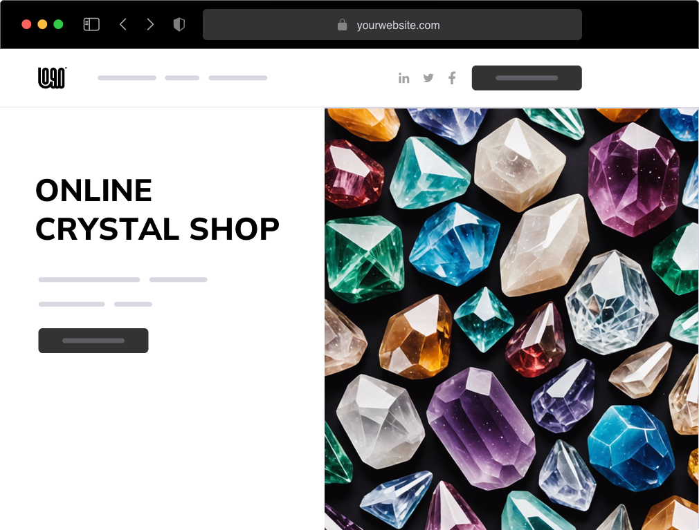 Create Your Online Crystal Shop Site With 10Web