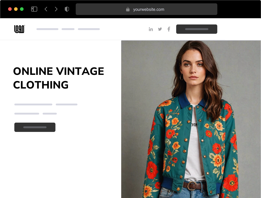 Create Your Online Vintage Clothing Store Site With 10Web