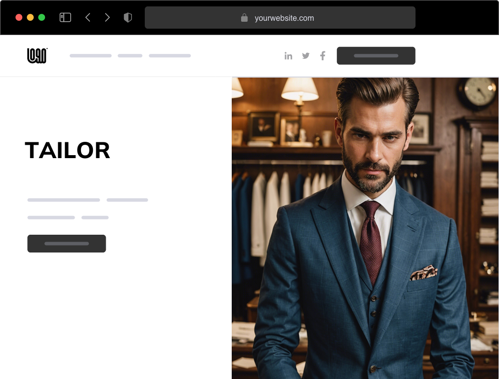 Tailoring website hotsell