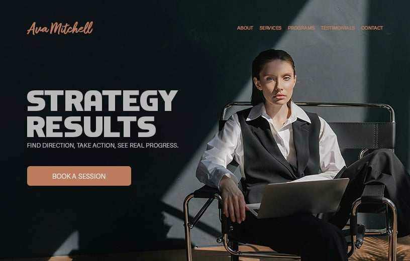 a picture of a digital marketing agency website