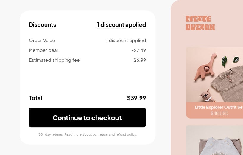 a picture of a checkout page
