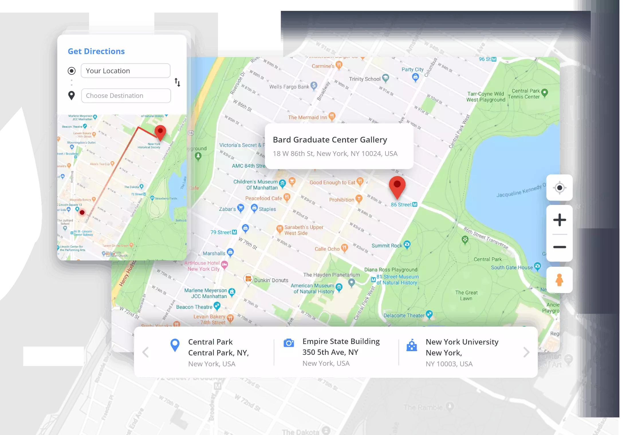 google map responsive resize